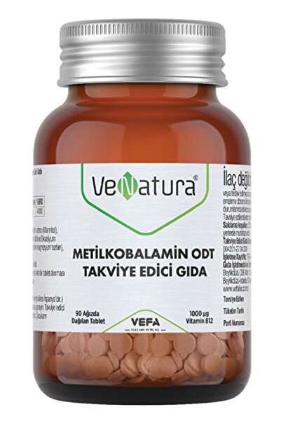VeNatura Metilkobalamin Odt 90 Tablet
