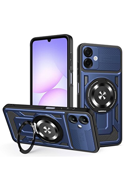 SKYDDAR INNOVATION Carcasă pentru Samsung Galaxy A07 4G, RuggedCam, inel magn...