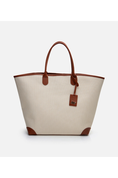 Hotiç Bone Color Bag for Women