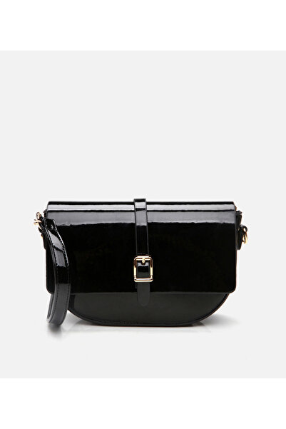 Hotiç Kadın Siyah Mini (Çapraz) Çanta
