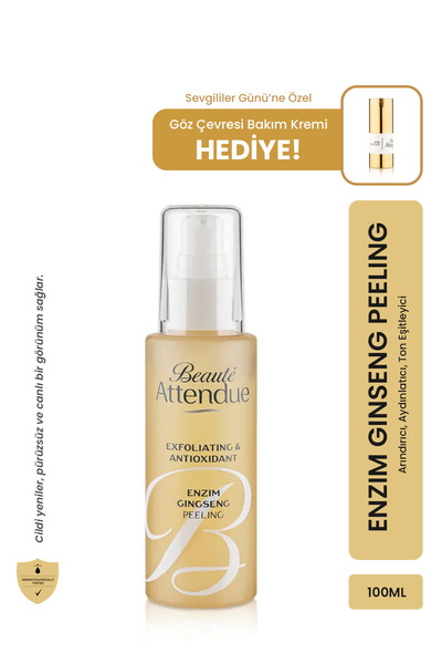 BEAUTE ATTENDUE Aydınlatıcı Enzim Peeling - Ginseng İçerikli, Ton Eşitleyici ...