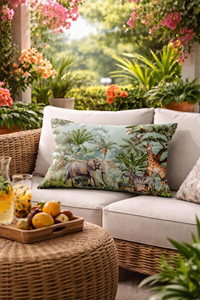 Evdek Double Sided Rectangular Throw Pillow Cover Tk43