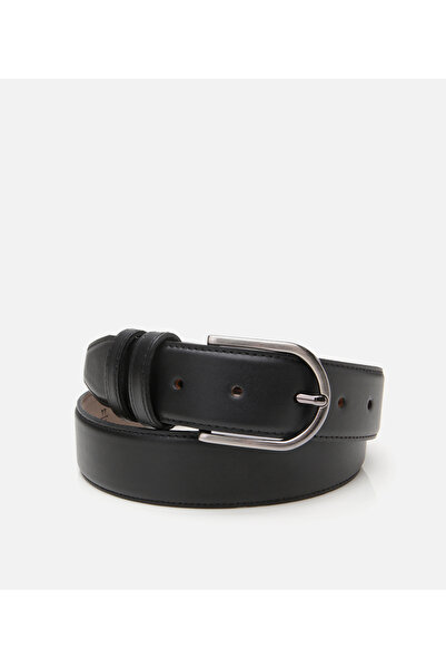 Hotiç Erkek Deri Siyah Kemer
