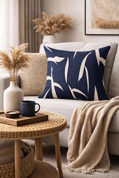 Evdek Çift Tarafı Baskılı Kırlent Kılıfı 6EBD4