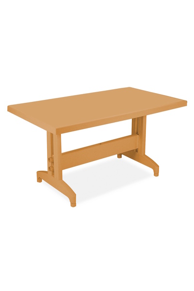 Papatya Nova 80x140 Masa Teak - Plastik Bahçe Balkon Masası