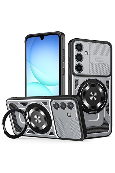 SKYDDAR INNOVATION Husă pentru Samsung Galaxy A57 5G, RuggedCam, inel magneti...