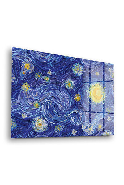 Decovetro Slikanje na staklu Van Gogh Zvezdana noć