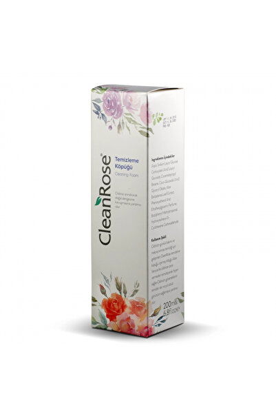 Clean Rose TEMİZLEME KÖPÜĞÜ 200 ML