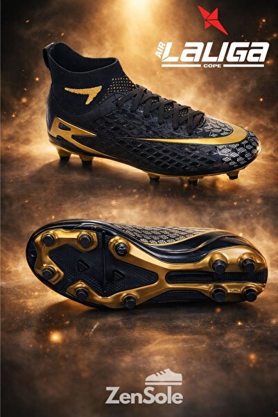 LALİGA Air Unisex Çoraplı Halı Saha Ve Çim Zemin Kramponu