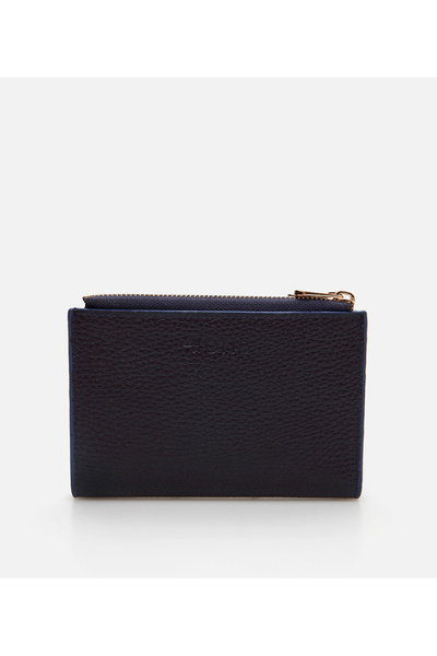 Hotiç Kadın Deri Lacivert Cüzdan