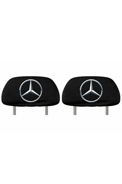 Autohelix MSA Husă tetieră auto neagră – MERCEDES