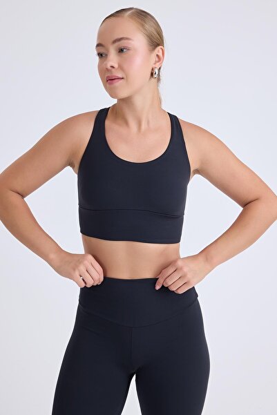 Vitrin قميص رياضي قصير متقاطع على الظهر