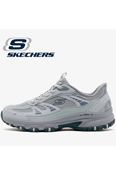 SKECHERS Hillcrest Batchelder Brook 237753 Erkek Spor Ayakkabı GRİ