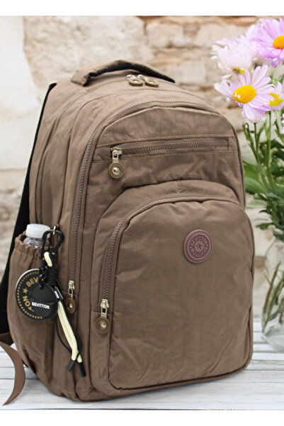 ÇantaExpress 1800 Mink školska torba od vodootpornog materijala, unisex škols...