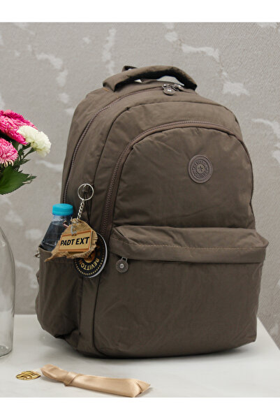 Bevitton Ученичка чанта от водоустойчив плат 2200 Mink, унисекс, от норка