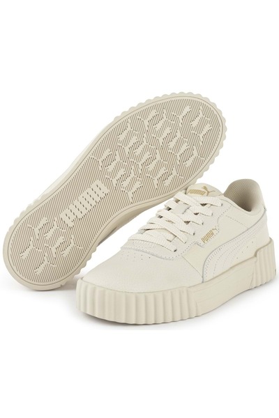 Puma Carina 3.0 Tdp 406176 Sneaker Unisex Sports Shoes Beige