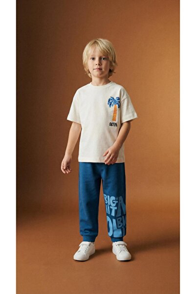 Monila Set de tricou cu imprimeu Big Olita pentru băiat, 100% bumbac