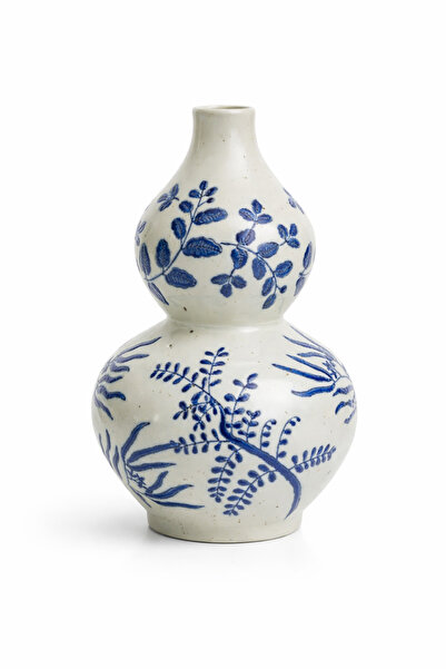 Warm Design Hand-Painted Seramik Vazo