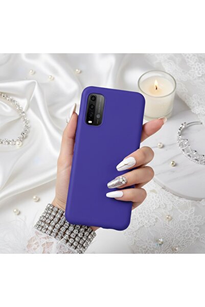 AKSEFİZZ Xiaomi Redmi 9T Uyumlu Kılıf Canlı Pastel Renkli Içi Kadife Yumuşak ...