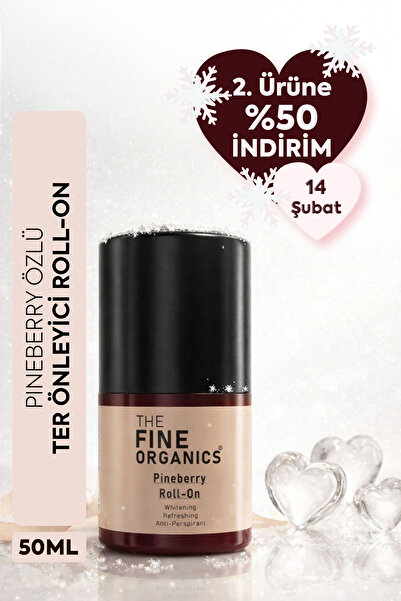 THE FINE ORGANICS Ter Önleyici ve Beyazlatıcı Roll-On