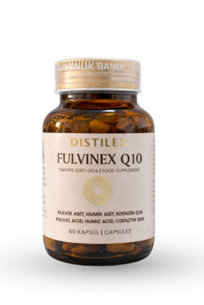 FULVİNEX Q10 (Fulvik Asit, Humik Asit ve Koenzim Q10 içerir) 60 Kapsül Takviye Edici Gıda