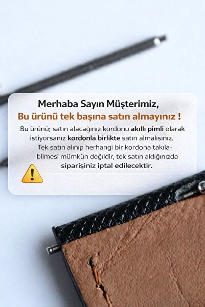 Yaydan Deri Aksesuar Akıllı Pim
