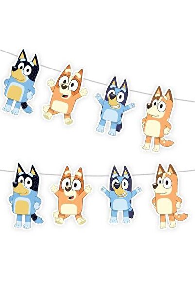 Parti Dükkanım Bluey Dekoratif Banner 160x18 cm