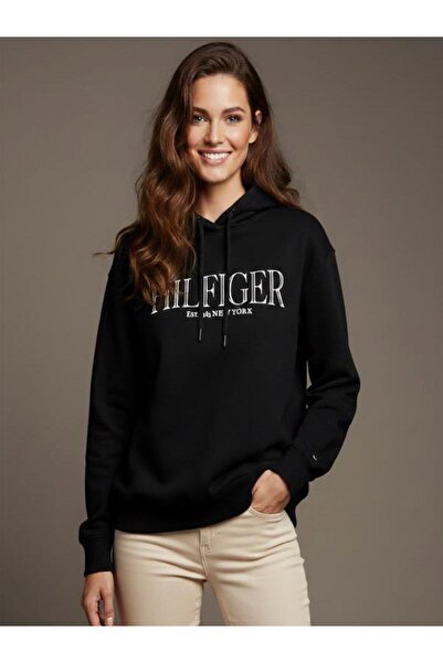 Tommy Hilfiger Women's Regular Fit Sweatshirt Hoodie