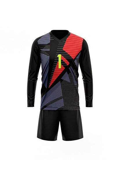 Rang store Uzun Kollu Yetişkin Kaleci Forması Şortlu Özel Tasarım
