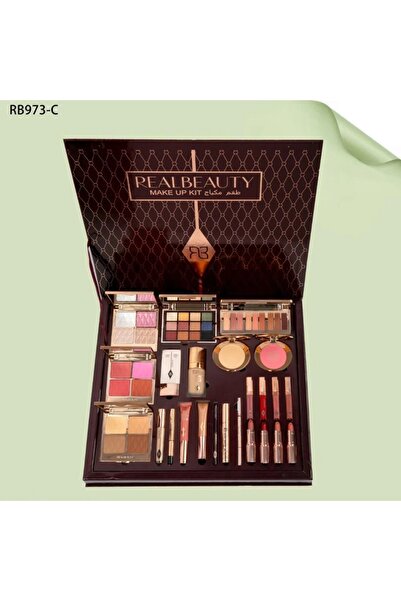 real beauty مجموعة مكياج فاخرة – كل ما تحتاجينه لإطلالة متكاملة في علبة أنيقة