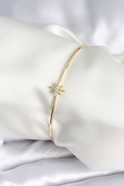Skygo Polar Star Figure Brass Gold Color Women's Bracelet - Tj-Bb7999
