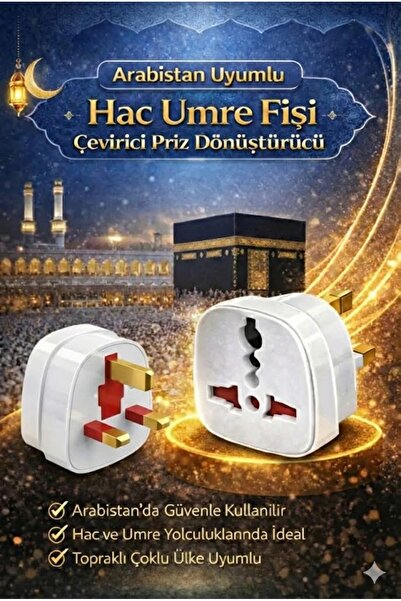 Derwell 3 Pinli US/UK/AU/DE/EU Fiş Adaptörü Abd Euro Avrupa Hac-Priz Seyahat ...