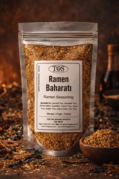 TOS The Organic Spices Isabel'in Ramen Baharatı 100 gr Isabel’s Ramen Seasoning
