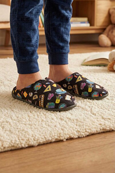 GEZER Papuci de iarnă cu talpă confortabilă pentru băiat, grădină, gondolă