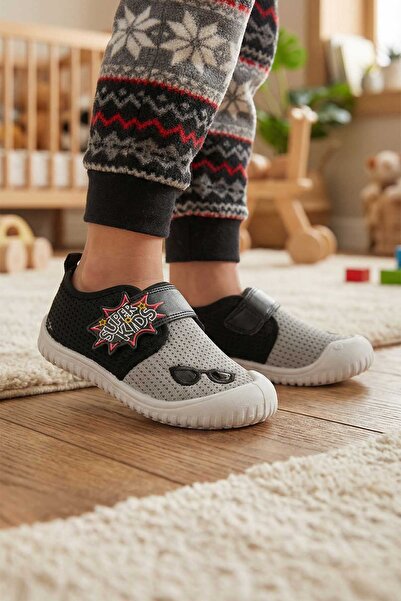 GEZER Pantofi ajustabili pentru băieți din in de vară