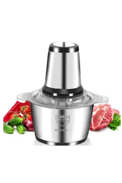 OEM Tocator electric pentru carne si legume, 4 lame din otel inoxidabil de in...