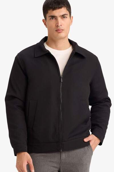 DeFacto Lined Zippered Coat G6954Ax25Wn