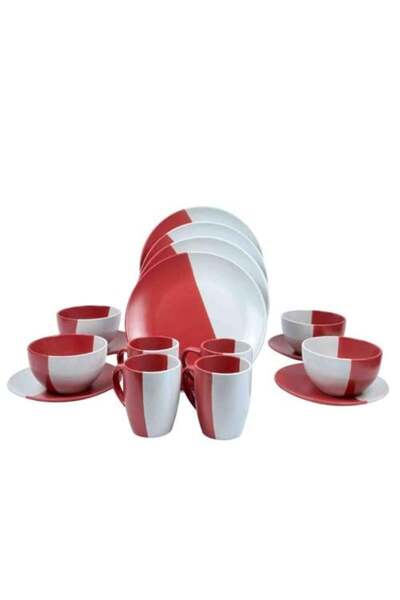 Generic 16-Piece Ceramic Dinner Set