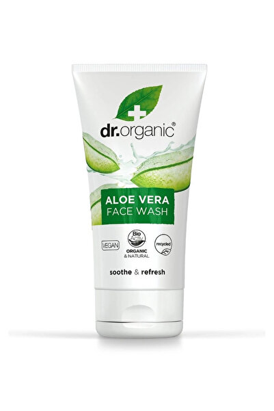 Dr. Organic Spumă curățare ten aloe vera 150 ml