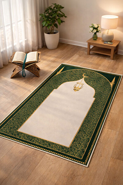 Nihai Ev Dijital Diz Ağrıtmayan Yumuşak Kaymaz Antialerjik Seccade Namazlık Ç...