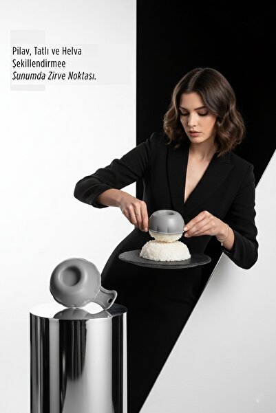 FREEDOM STOREE Artă de prezentare de lux: Formă premium pentru orez, desert ș...