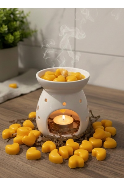 JENNEBELLA 15’li Kalp Formlu Kokulu Mum (Wax Melt) Seti – Aromaterapi ve Ev K...