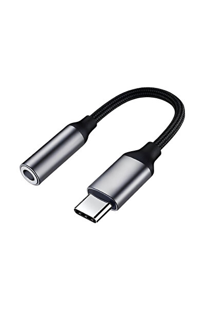 MT EP TYPE-C TO 3.5MM AUX ADAPTÖR - DAC ÇİPLİ, DAYANIKLI ÖRGÜ KABLO SES DÖNÜŞ...