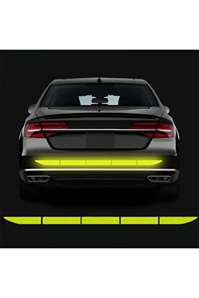 Choice شريط تحذيري عاكس أخضر اللون، قطعة واحدة، لحماية صندوق السيارة من التصا...