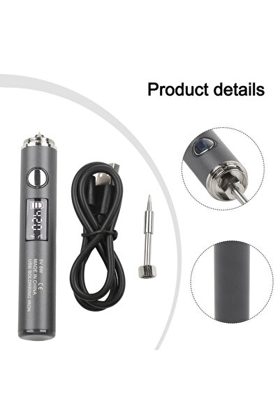 Choice طقم مكواة لحام بشاشة رقمية L002، درجة حرارة قابلة للتعديل، تسخين سريع،...