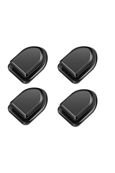 Choice1 4 قطع من خطافات السيارة الصغيرة، حامل تخزين داخلي لكابل USB وسماعات ا...