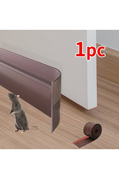 Choice3 شريط لاصق ذاتي لحماية أسفل الباب، بني اللون، بطول 36 مم وطول 1 متر، ق...