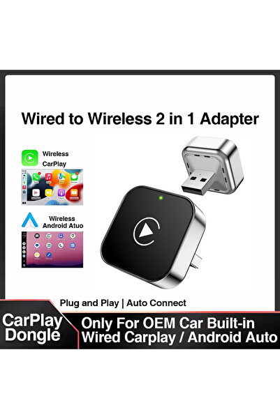 Choice 2in1 Smart Mini Box 2026 NEW Wireless CarPlay & Android Auto Dongle, F...