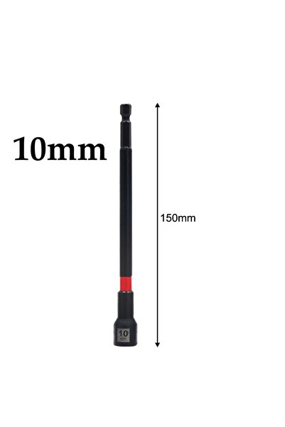 Choice3 مجموعة مفاتيح صواميل مغناطيسية 10 مم، 5 قطع، 6 بوصات، مفتاح صواميل طو...