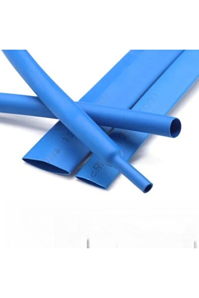 Choice6 لفّ كابل أزرق بطول متر واحد وقطر 50 مم، مناسب لإصلاح الموصلات، أنبوب ...